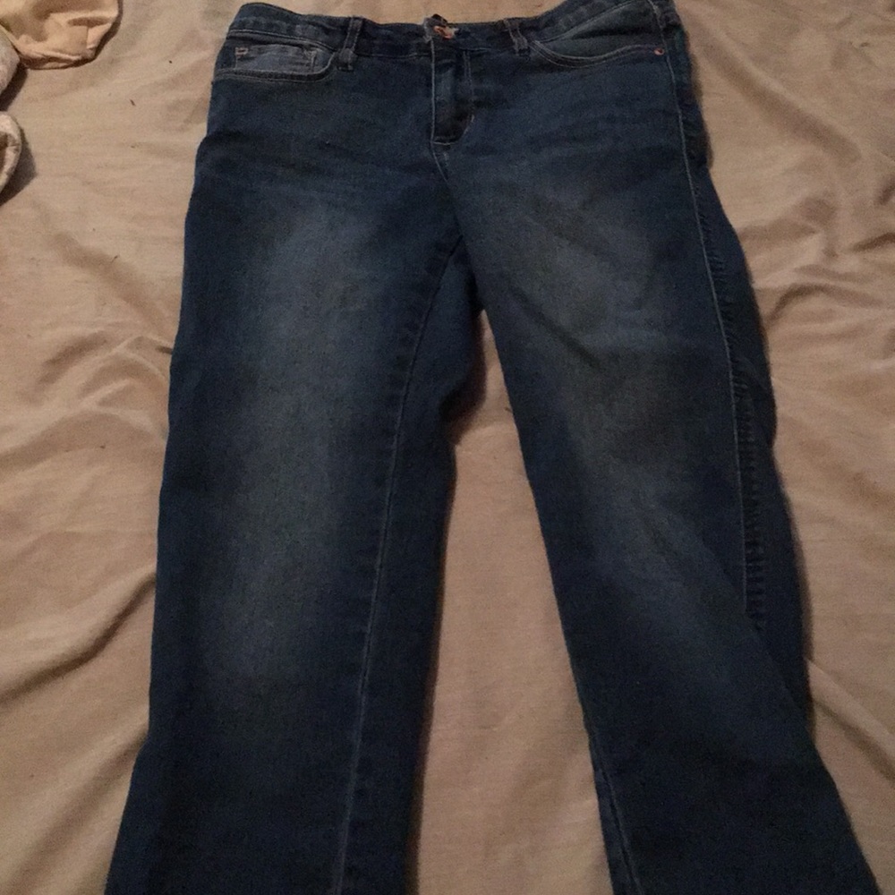 Denim blue geans
